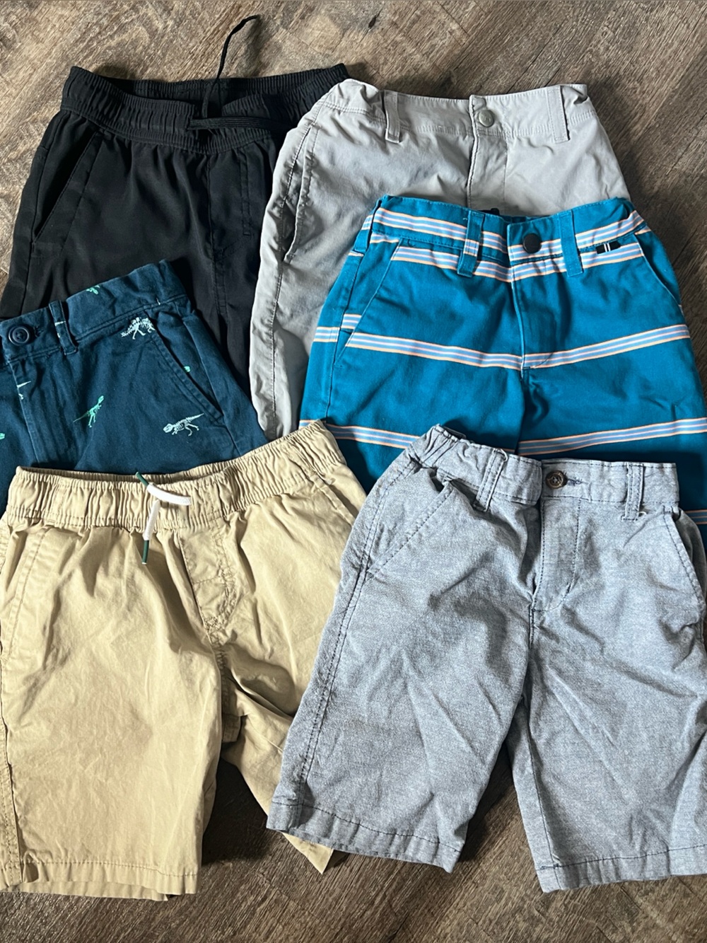 Boys Shorts Set of 6- Size 7